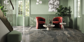 Плитка керамограніт Fiandre Marble Lab Jatoba Brown Lappato 60х120 см AL305X864