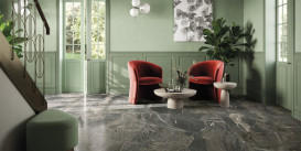 Плитка керамогранит Fiandre Marble Lab Jatoba Brown Lappato 60х120 см AL305X864