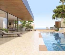 Плитка керамогранит InterGres Capri 60х60 см бежевый полированный 021/L 266801