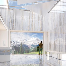 Плитка керамограніт InterGres Expance 240х120 см сірий 240120 50 071/L