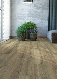 Плитка керамогранит InterGres Plane 120х16 см темно-коричневий 032 239703