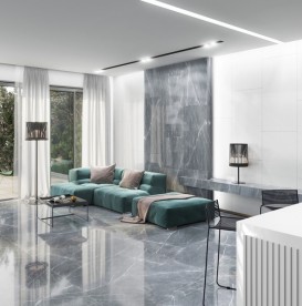 Плитка керамограніт InterGres Pulpis 240х120 см сірий 240120 40 071/L