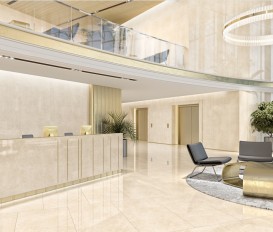 Плитка керамогранит InterGres Verona 60х60 см бежевый полированный 021/L 267901