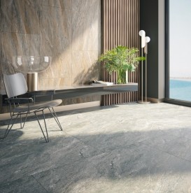 Плитка керамогранит InterGres Virginia 240х120 см серый темный 240120 33 072