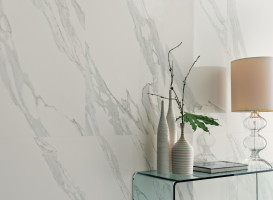 Плитка керамогранит Mirage Jewels Calacatta Reale Luc Sq  RETT 60х119,7 см JW 02