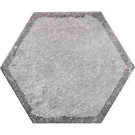 Плитка керамограніт Monopole Ceramica Dakota Decor Grey 24х20 см 266902