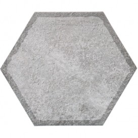 Плитка керамограніт Monopole Ceramica Dakota Decor Grey 24х20 см 266902