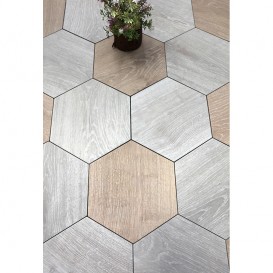 Плитка керамограніт Monopole Ceramica Yosemite Gris Exa 24х20 см 267006