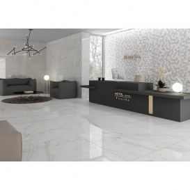 Плитка керамограніт Navarti Viterbo Blanco 120х60 см 157401