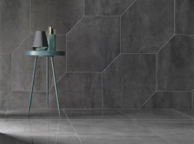 Плитка керамогранит Nowa Gala Aquamarina Dark Grey heksagon poler 59,7х59,7 см 5900423036370