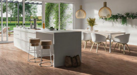 Плитка керамогранит Nowa Gala Chestnut Dark Brown 119,7х19,3 см 5900423040902