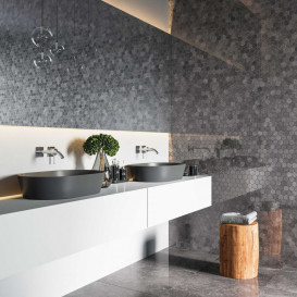 Плитка керамогранит Nowa Gala Imperial Graphite Dark Grey poler 59,7х59,7 см 5900423036301