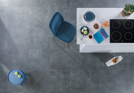 Плитка керамограніт Nowa Gala Pierre Bleue Anthracite lappato mat 59,7х59,7 см 5900423041817