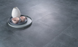 Плитка керамограніт Nowa Gala Pierre Bleue Anthracite lappato mat 59,7х59,7 см 5900423041817