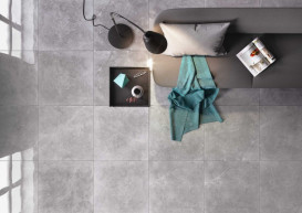 Плитка керамогранит Nowa Gala Silver Grey Light Grey poler 59,7х59,7 см 5900423036585