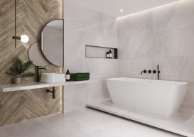 Плитка керамограніт Nowa Gala Tioga White R11 59,7х59,7 см 5900423043736