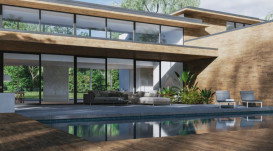 Плитка керамогранит Nowa Gala Walnut Brown 119,7х19,3 см 5900423040872