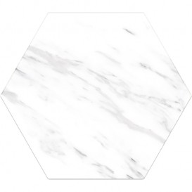 Плитка керамограніт Oset Neo White Hex 24х20 см 509601