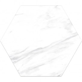 Плитка керамограніт Oset Neo White Hex 24х20 см 509601