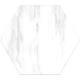 Плитка керамограніт Oset Neo White Hex 24х20 см 509601