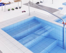 Плитка керамограніт Paradyz Gammo Bialy Gres Szkl. Struktura 19,8х19,8 см RS--198X198-1-GAMO.BI