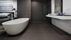 Плитка керамогранит Paradyz Intero Nero Gres Rekt. Mat. 59,8х59,8 см Q-R-598X598-1-INTE.NE