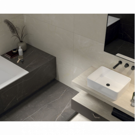 Плитка керамогранит Paradyz Linearstone Taupe Gres Szkl. Rekt. Mat. 59,8х59,8 см R-R-598X598-1-LINE.TA