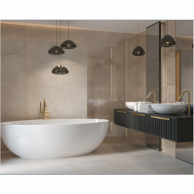 Плитка керамограніт Paradyz Riversand Umbra Gres Szkl. Rekt. Polpoler 59,8х59,8 см RHR-598X598-1-RIVE.UM