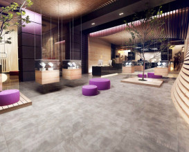 Плитка керамограніт Paradyz Tecniq Silver Gres Szkl. Rekt. Polpoler 59,8х59,8 см RHR-598X598-1-TECN.SI---2