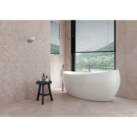 Плитка керамогранит Zeus Ceramica Calcare Latte 90х45 см ZBXCL1BR