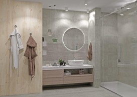 Плитка керамогранит Zeus Ceramica Concrete Grigio Structured 60х30 см ZNXRM8SR