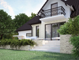 Плитка клинкер Cerrad Aragon Marengo 45x15 см 5903263448877