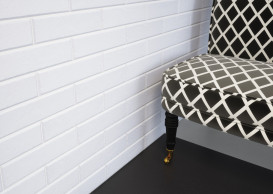 Плитка клинкер Cerrad Foggia Bianco 24,5x6,5 см 5901779371900