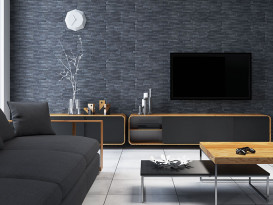 Плитка клинкер Cerrad Kallio Tar 45x15 см 5901779373690