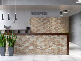 Плитка клинкер Cerrad Kallio Terra 45x15 см 5901779373751