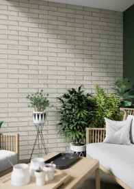 Плитка клінкер Cerrad Macro Bianco 30x7,4 см 5902510808945