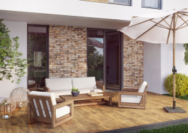 Плитка клінкер Cerrad Piatto Terra 30x7,4 см 5901779371382