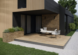 Плитка клинкер Cerrad Rapid Brown 30x7,4 см 5902510809065