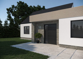 Плитка клинкер Cerrad Rapid Grys 30x7,4 см 5902510809027