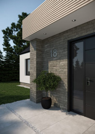 Плитка клинкер Cerrad Rapid Grys 30x7,4 см 5902510809027