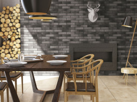 Плитка клинкер Cerrad Retro Brick Pepper 24,5x6,5 см 5901779371955