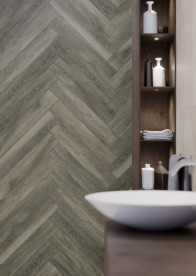 Плитка клінкер Cerrad Tramonto Grigio 60x11 см 5902510808082