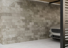 Плитка клинкер настенная Cerrad Saltstone Grys 30x14,8 см 5902510809362