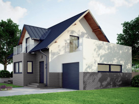 Плитка клінкер настінна Cerrad Szara 24,5x6,5 см 5901779371788