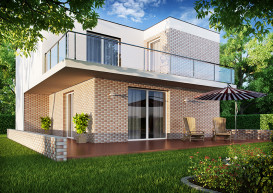 Плитка клинкер настенная Cerrad Western Alaska RUST 24,5x6,5 см 5903263449652