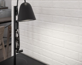 Плитка клінкер Paradyz Scandiano Bianco Elewacja 6,6х24,5 см Z---245X066-1-SCAN.BI---2