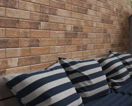 Плитка клінкер Paradyz Scandiano Rosso Elewacja 6,6х24,5 см Z---245X066-1-SCAN.RO---2