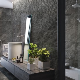 Плитка настенная Baldocer Balmoral Dune Black 90х30 см 175611