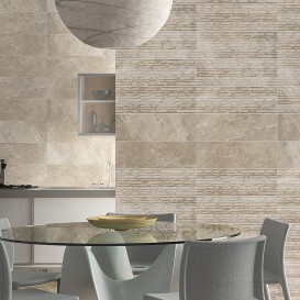 Плитка настінна Cristacer Glamour Decor Cream 60х20 см 179802