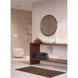 Плитка настенная InterCerama Luna 60х23 см темно-бежевый 022 218402